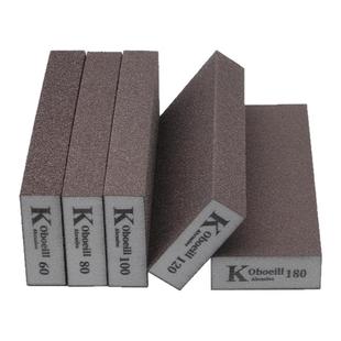 加长海绵砂块油漆墙面腻子打磨木工金属抛光耐磨海绵砂块干湿两用