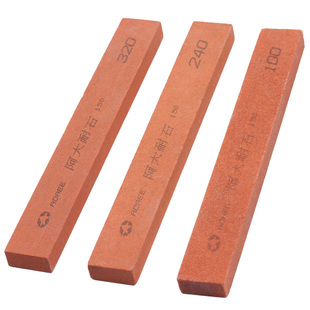 阿大油石20*10*150mm红色刚玉阿大耐石加硬砥石抛光打磨省模精磨