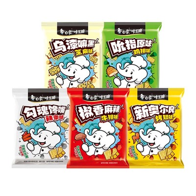 白象咔芝脆干脆面整箱袋装干吃面