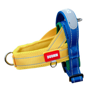 遛狗牵引绳狗狗胸背带马鞍式比熊泰迪柯基不勒脖防爆冲狗外出背带