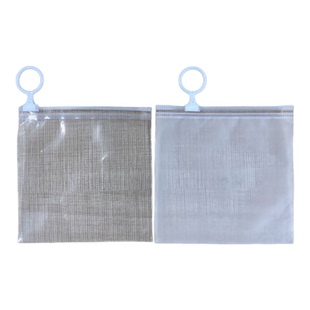 拼豆收纳袋热销款拼豆拉环袋服装包装袋化妆品透明小号分装收纳袋
