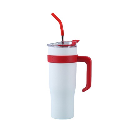 大容量不锈钢保冷保冰吸管杯