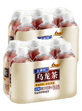 三得利无糖乌龙茶饮料12瓶