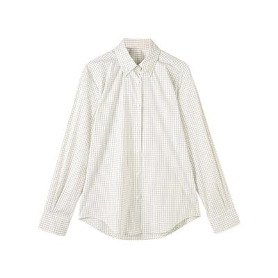 CHESONSE秋季休闲百搭格子衬衫