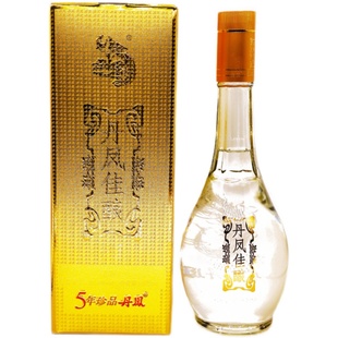 厦门丹凤佳酿39.5度高粱酒金丹凤浓香型500ml礼盒装白酒5年珍品箱