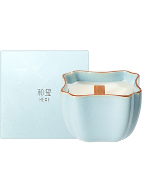 故宫淘宝五大名窑蜡烛杯