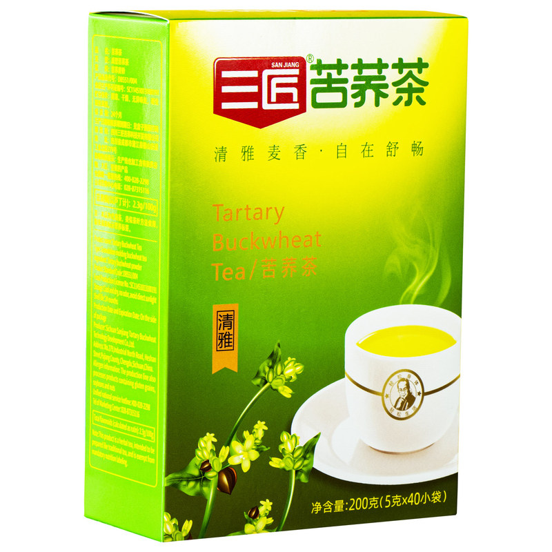三匠四川大凉山小袋装黄苦荞茶