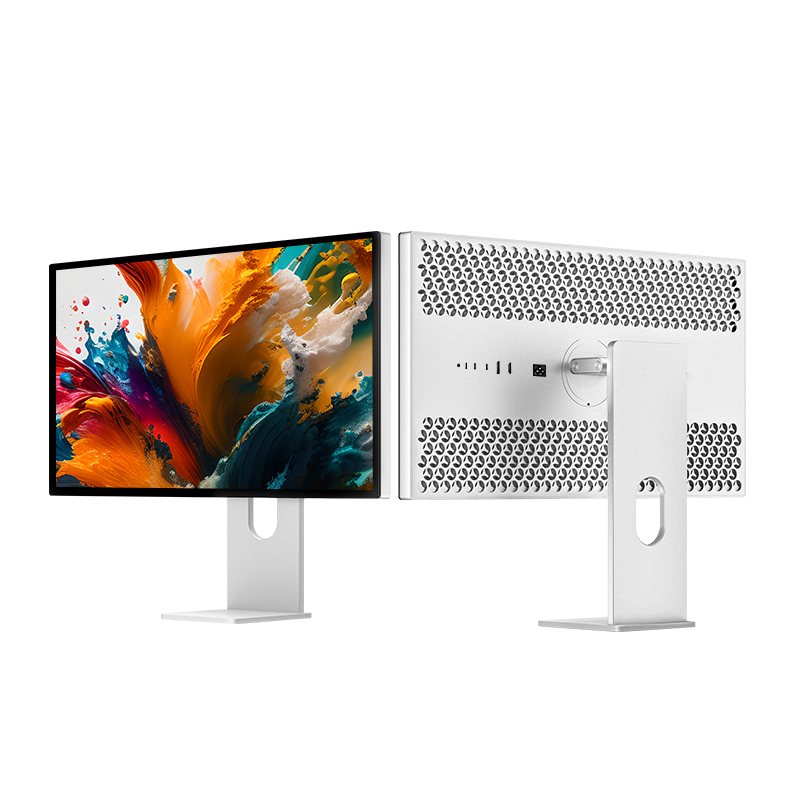 酷優(yōu)客4K液晶鏡面mac27寸顯示屏電腦ips全貼合鋁合金P27U-SE