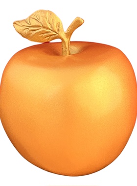 黄铜苹果中式桌面摆件纳千祥