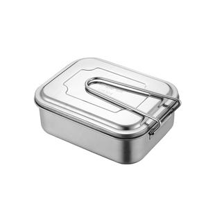 304不锈钢饭盒带盖学生儿童成人上班族食堂便当盒餐盒食品级三格