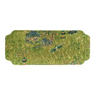 原创国风茶席仿香云纱双面喝茶垫子小桌布手作国潮艺术收藏品礼物