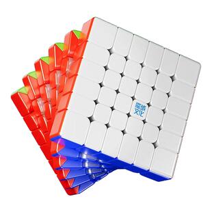 魔域文化傲世V4六阶磁力魔方6儿童益智玩具顺滑磁吸比赛专用正品