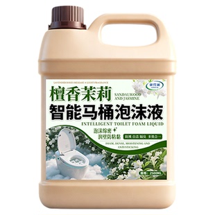 智能马桶专用泡沫液泡沫盾防溅水除垢强力去污清香除臭洁厕液零