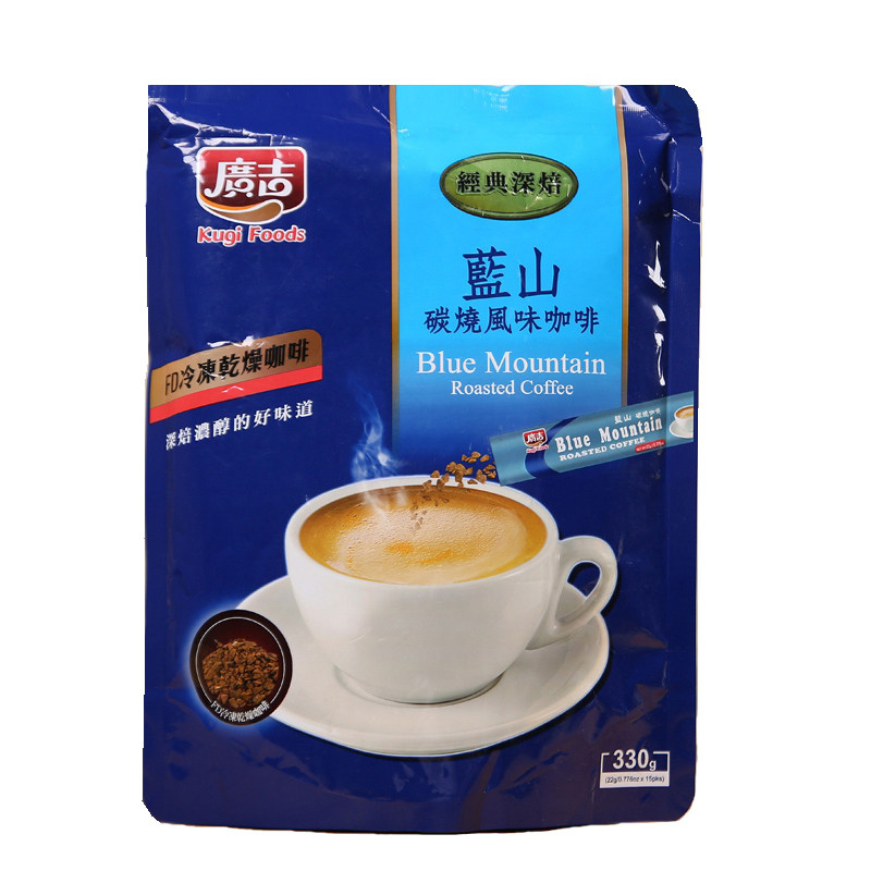 台湾蓝山风味330G包装速溶咖啡粉