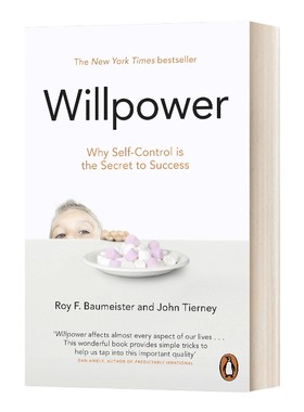 英文原版 Willpower 意志力 关于专注 自控与效率的心理学 英文版 进口英语原版书籍