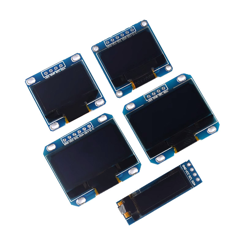 0.96寸OLED显示屏模块0.91 1.3 1.54 2.42寸液晶12864屏  IIC/SPI