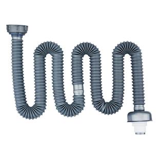 潜水艇加长下水管洗手盆菜盆面盆洗衣池防臭防虫软管下水器配件