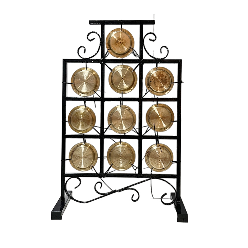 专业定调十音云锣G调C调D调F调10音云锣13音舟山锣37音云锣带架子