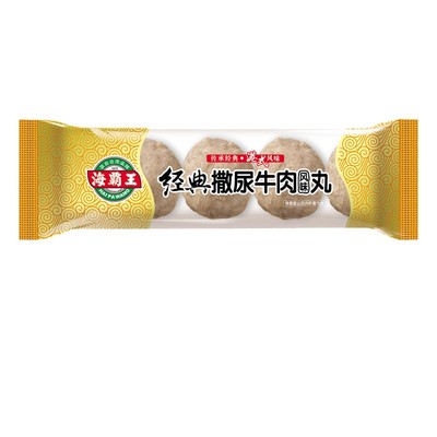 海霸王火锅食材鱼丸牛肉丸