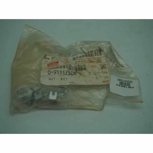 Lot 6pcs 94012025 0-91117508-0 Nut; Ret 30 Days Warranty Exp