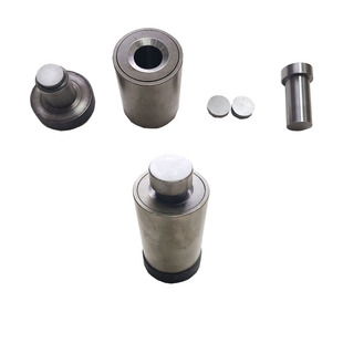 粉末压片模具Cr12MoV铬钒钢金属陶瓷催化剂石墨粉末制样模具定制