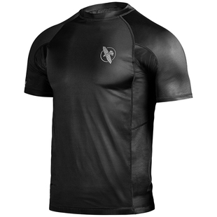 HAYABUSA 隼防磨衣男女巴西柔术道服mma格斗速干短袖健身紧身衣