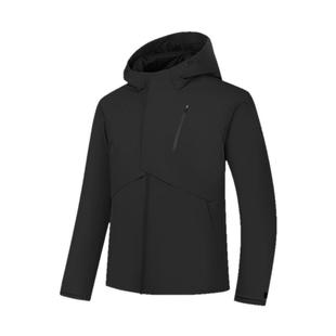 乔丹鹅绒羽绒服男2025冬季新款商场同款抗静电防泼水防风保暖外套