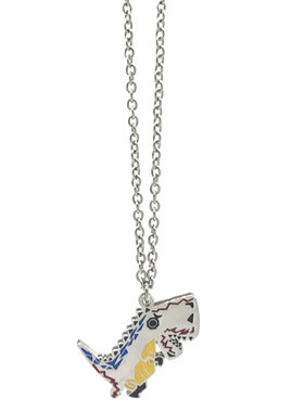 霸王龙钛钢不掉色学生蹦迪吊坠