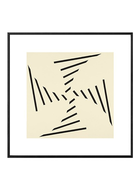包豪斯风格现代极简挂画抽象
