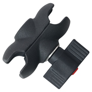 1英寸球头连杆支架运动相机25mm球头摩托车连接杆铝合金夹具加长