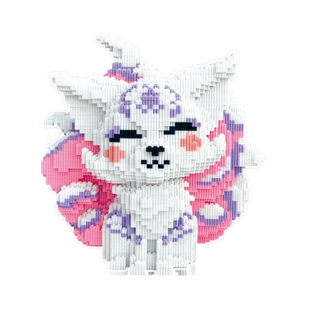 超大九尾狐积木50000粒成人版拼装玩具高难度巨大型女孩2026新款