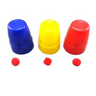 包邮 三仙归洞 三杯魔球 儿童魔术道具 近景 学校才艺演出表演