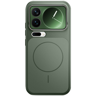 秒变高端新款17磨砂适用小米17promax手机壳森野绿轻奢高级xiaomi17pro防指纹超火纯色17pro磁吸全包防摔