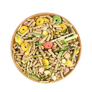 兔粮兔饲料兔子粮食幼兔成兔粮宠物小兔粮专用侏儒兔食物颗粒干粮