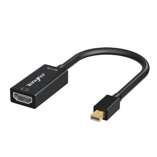 腾飞minidp转hdmi转接线投屏适用macbook笔记本连4K电视显示器投影仪迷你小dp转换头雷电连接转换器电脑