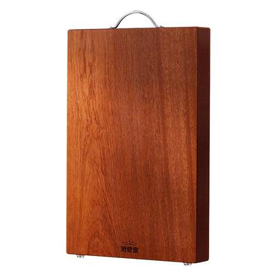 好管家乌檀木整木菜板防霉抗菌家用切菜板实木案板厨房专用砧板