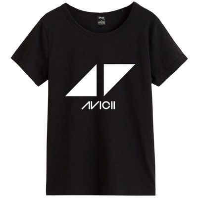 艾维奇短袖T恤百大电音DJ衣服同款Avicii衣服夏男周边true夏半袖t