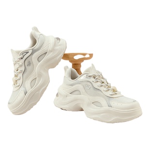 乔丹樱花鞋女休闲鞋2026夏季新款网面透气运动鞋厚底老爹鞋女鞋子