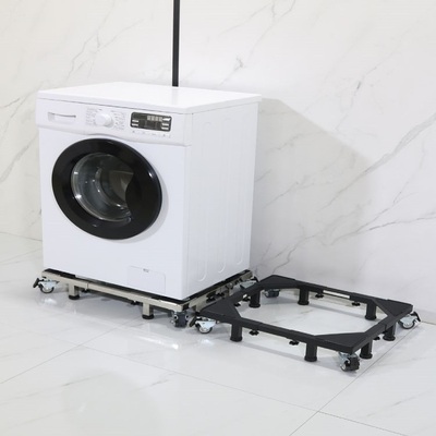 洗衣机底座架可移动滚筒通用型专用底座不锈钢托架可调节支架防震