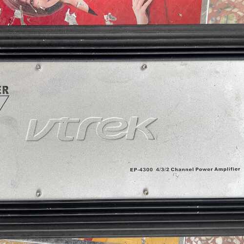 【议价-可维修】VTREK EP-4300道功放 货场收回来的货没有时间去