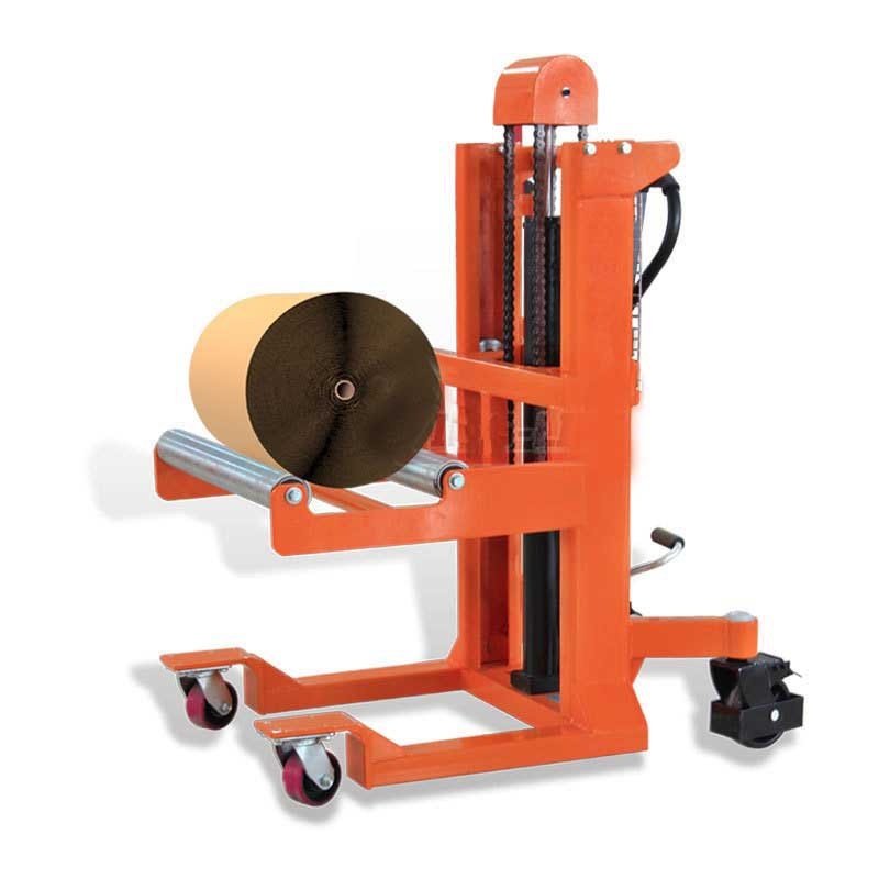 提升搬运圆柱形货物电动卷膜升降堆垛搬运车纸卷薄膜物料升高搬运,搬运/仓储/物流设备,叉车/搬运车,淘宝优惠券,粉丝福利购,淘宝优惠卷