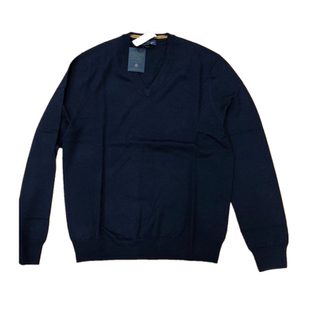 正品Brooks Brothers布克兄弟男士秋冬经典款v领羊毛衣针织打底衫