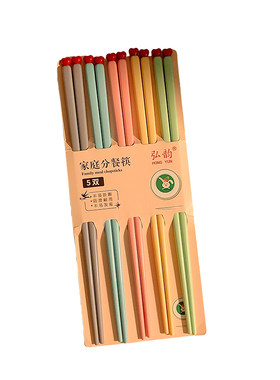 ins风爱心筷子家用抗菌防霉专人