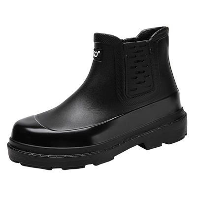 WAKO滑克防滑防水防油高帮厨师鞋