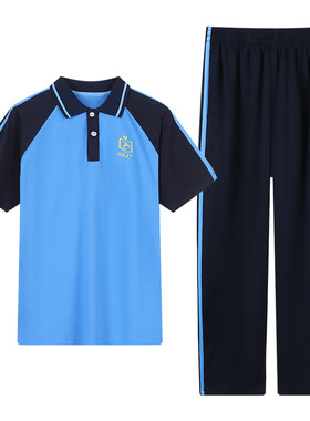 惠东县统一中小学生夏季校服套装