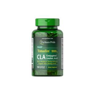 美国普丽普莱cla共轭亚油酸亚麻籽油软胶囊保持身材原装进口90粒
