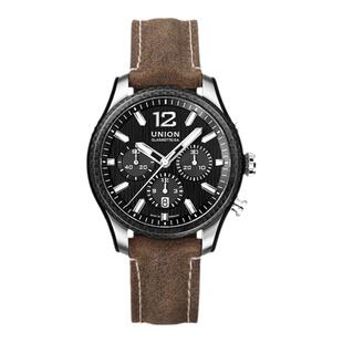 Union格拉苏蒂宇联德国手表贝利士计时机械男士潜水腕表