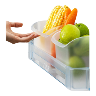 安雅侧门冰箱收纳盒分格板食品级侧面分隔夹家用厨房整理神器饮料