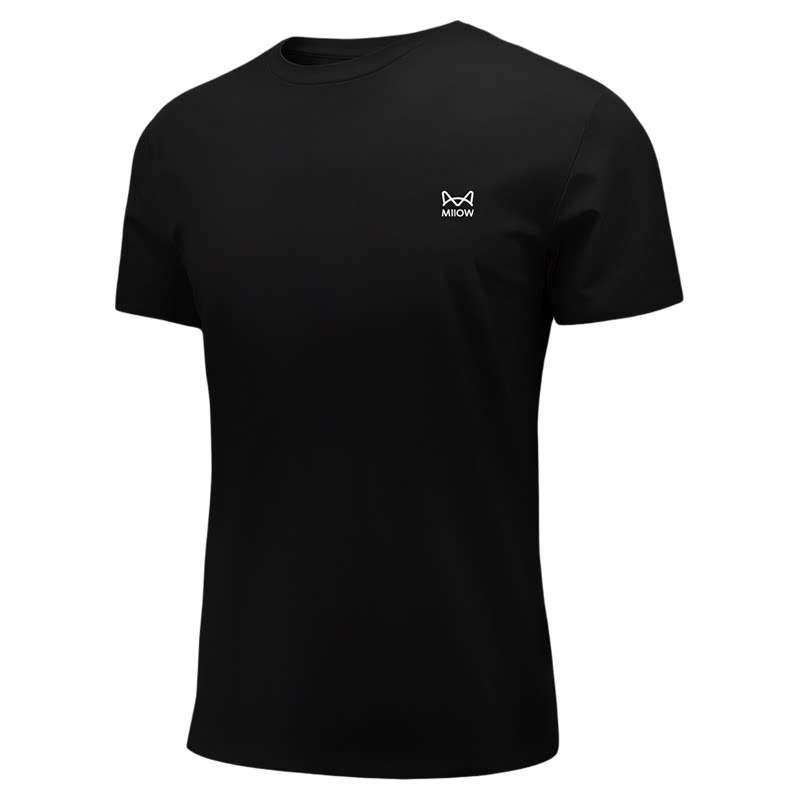 【到手3件】猫人男士夏季休闲运动短袖T恤