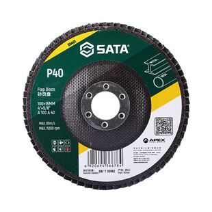 世达百叶片打磨片 百页轮100加厚木工砂布轮角磨机千叶轮抛光片